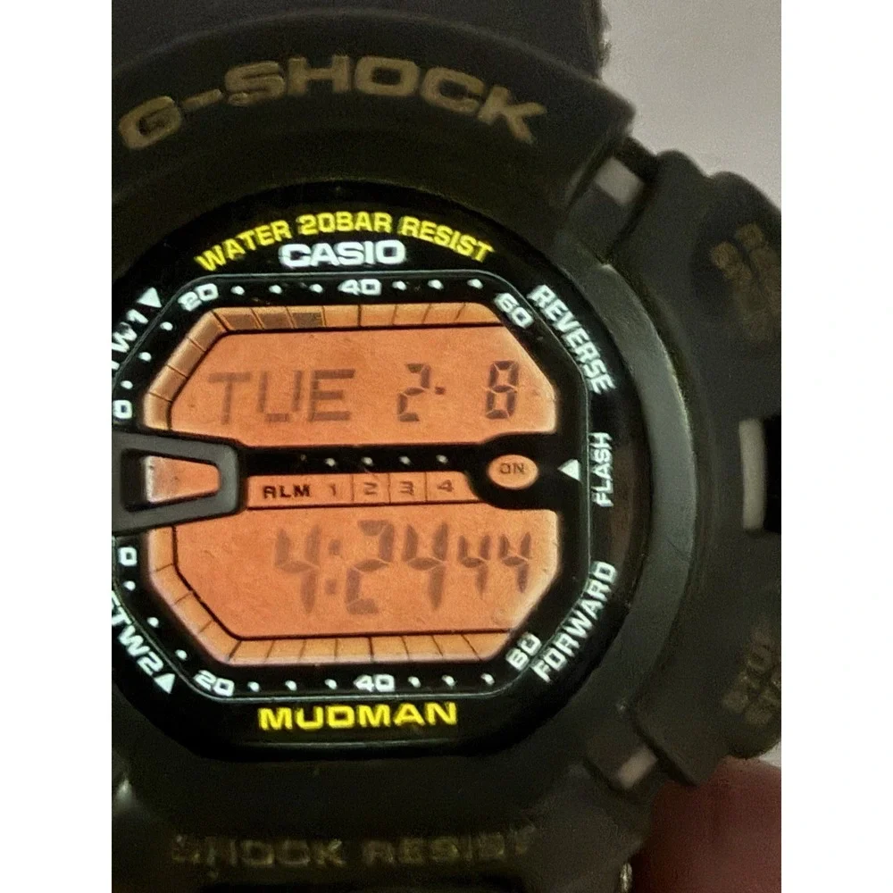 Casio G-9000MC Mudman G-Shock New Battery Camouflage Mens Watch 45MM 9
